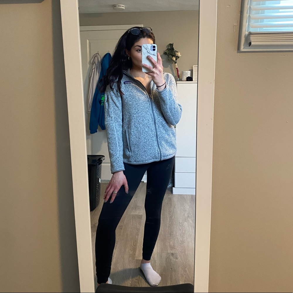 Women’s Gray Patagonia Zip-Up